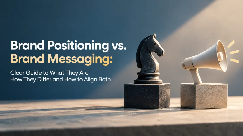 Brand positioning vs brand messaging comparison