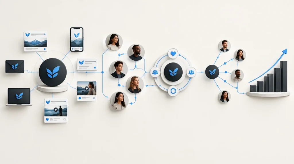 strong brand voice driving customer connection and business growth