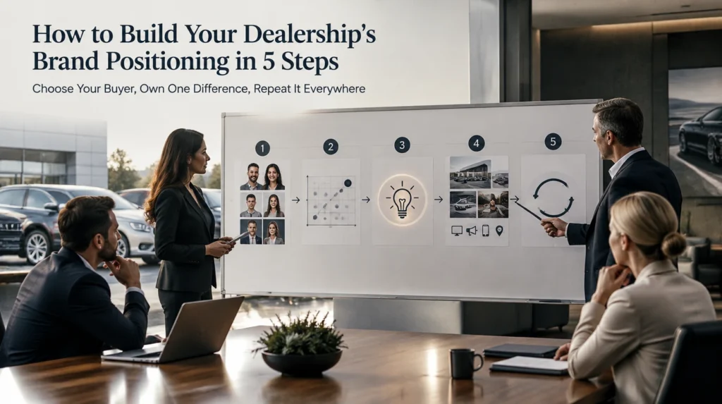How to build car dealership brand positioning in five strategic steps
